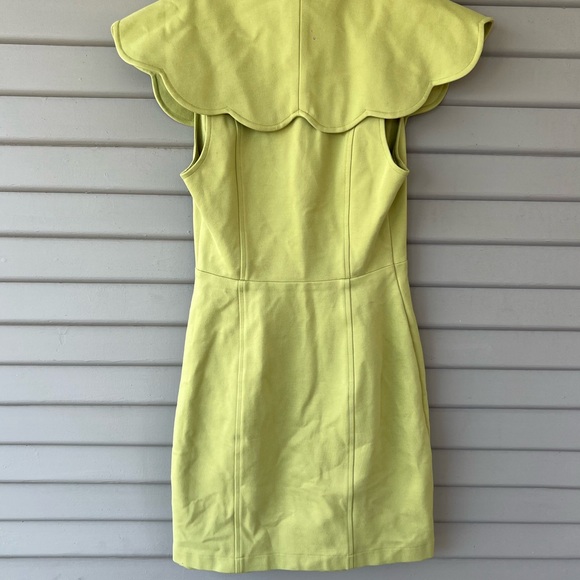 NWT XXS Anthropologie Maeve Scalloped Buttondown Dress - Picture 5 of 8